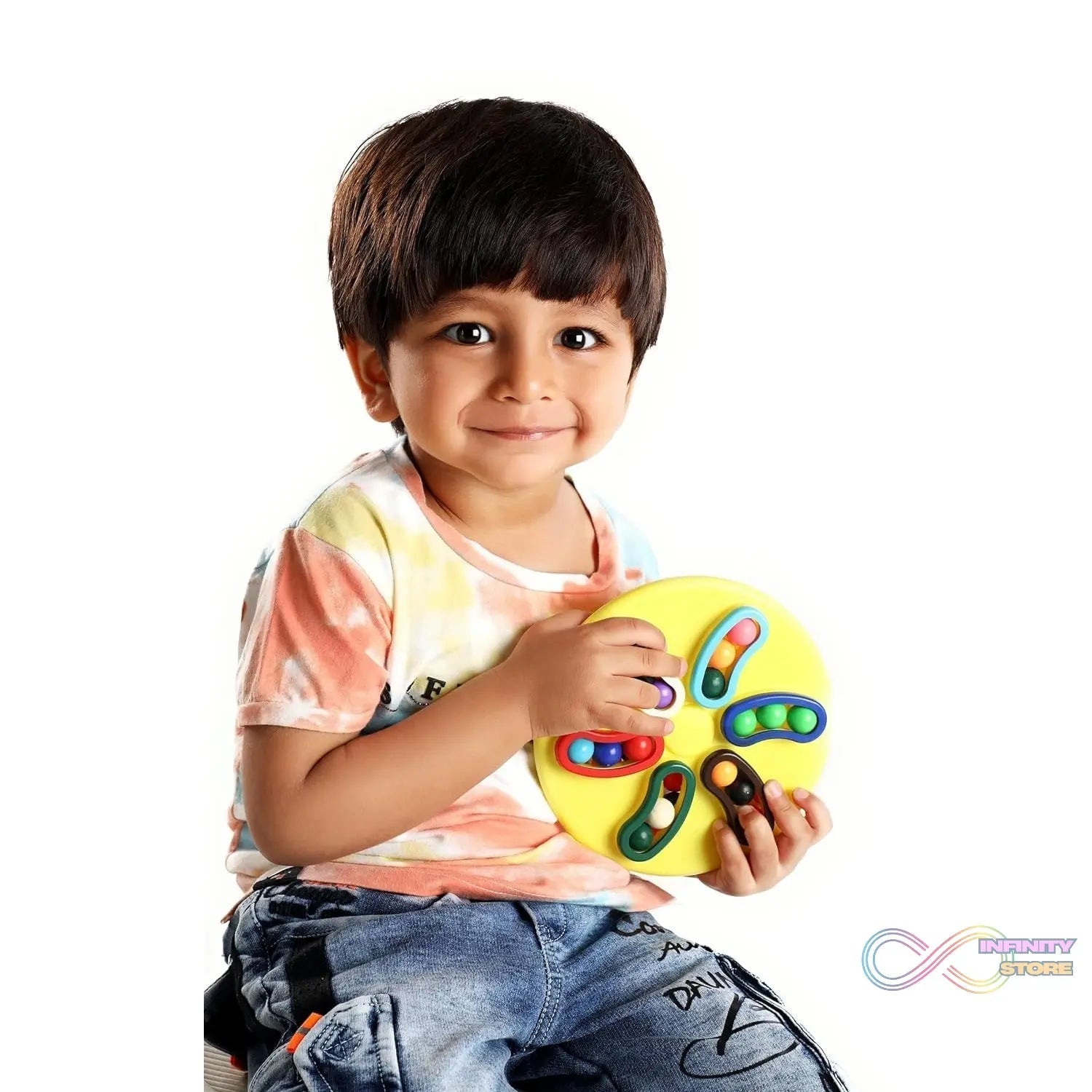 Magic Spin Round Rotating Puzzle Game (1 Pc) - infinityexculsivestore.com