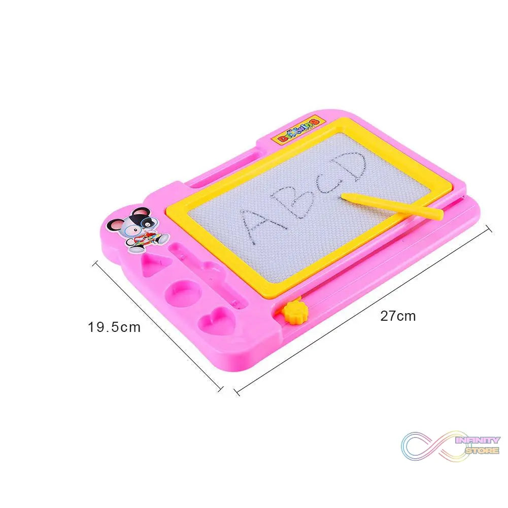 Educational magnetic drawing board