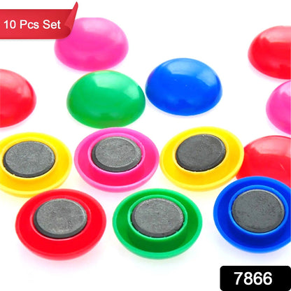 Magnet Button Durable Magnetic Button Children Experiment Magnet Set || Magnet Toy Sets Round Shaped Magnet Set ( Set of 10 ) - infinityexculsivestore.com