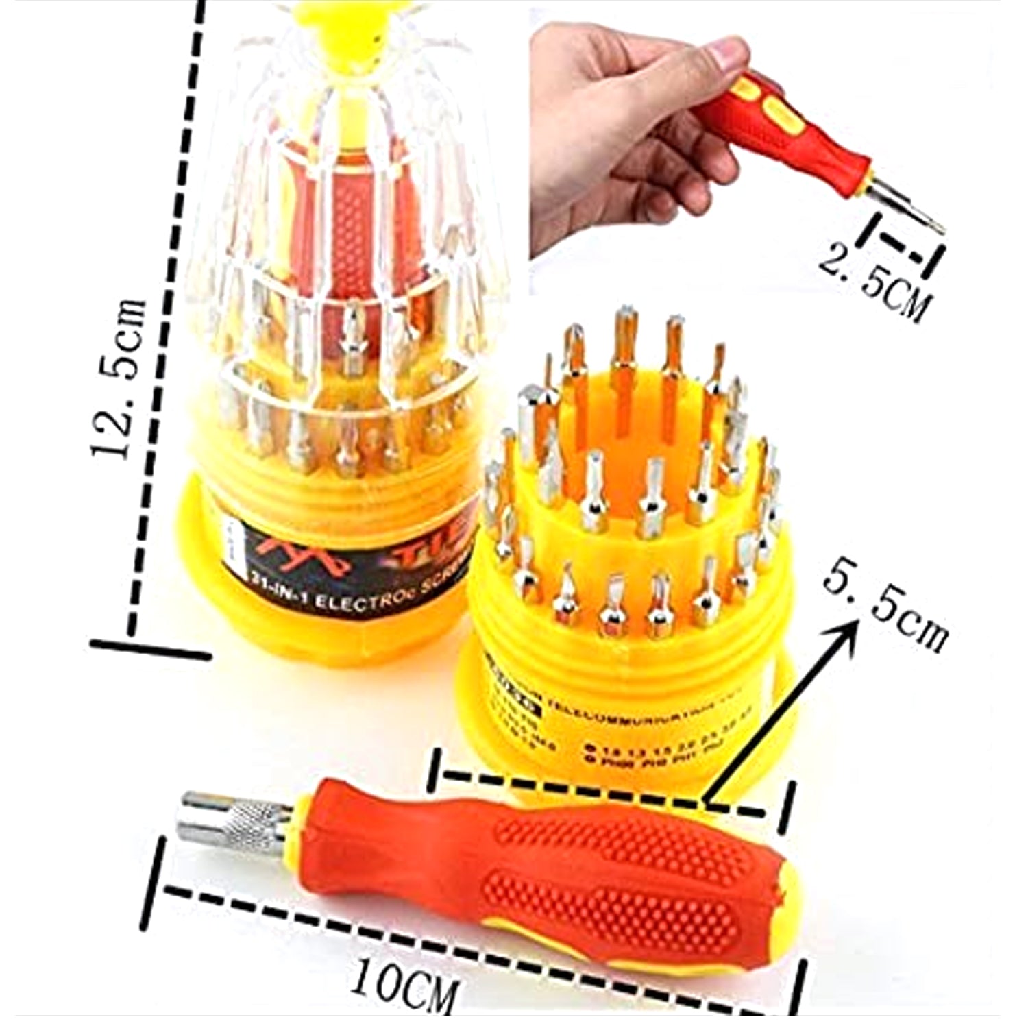 Magnetic 31 in 1 Repairing ScrewDriver Tool Set Kit - infinityexculsivestore.com