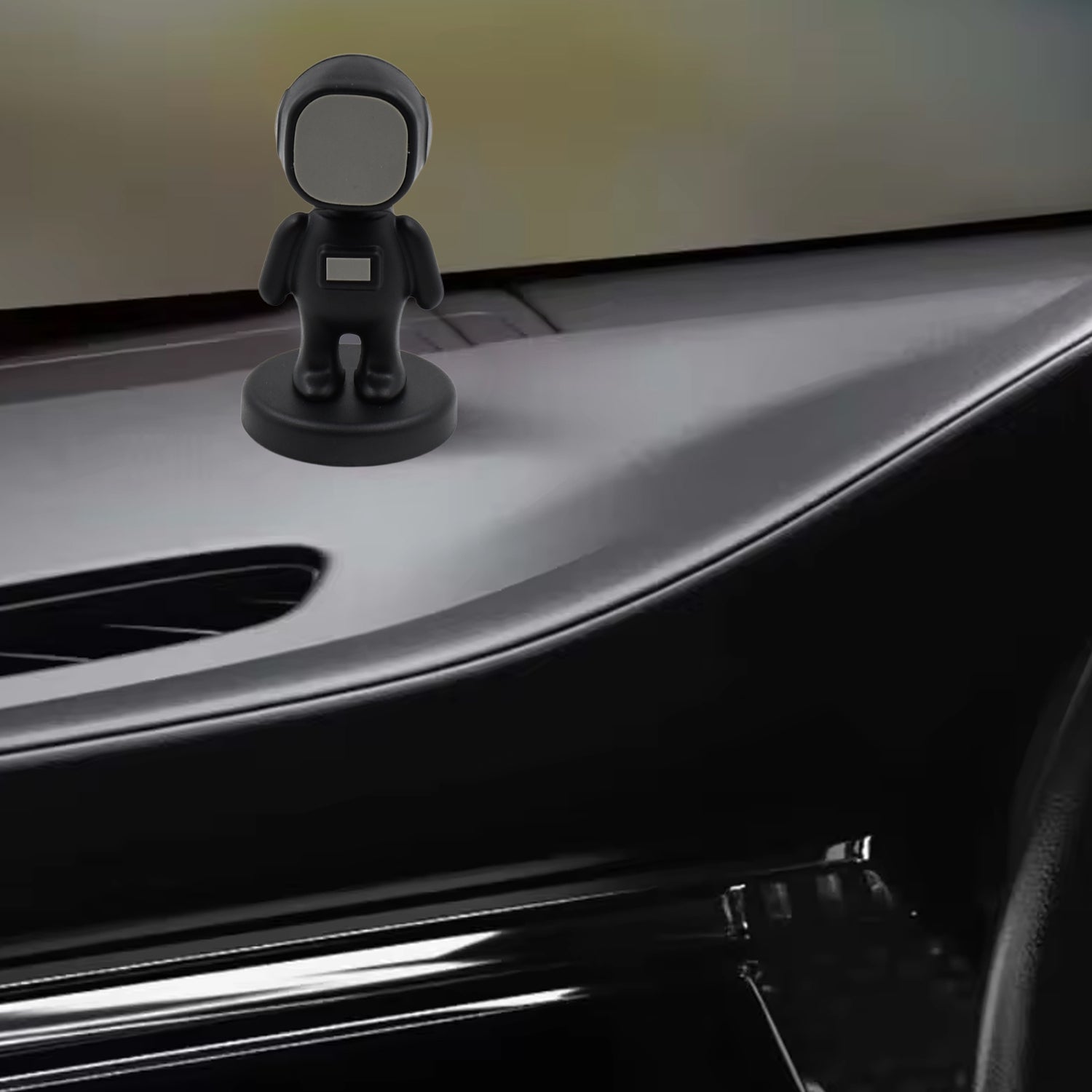 Magnetic Mobile Phone Holder, Cartoon Version of Astronaut Car Holder, Suitable for Car Dashboard, 360° Rotating Magnetic Mobile Holder, Compatible with All Smartphones (1 Pc) - infinityexculsivestore.com