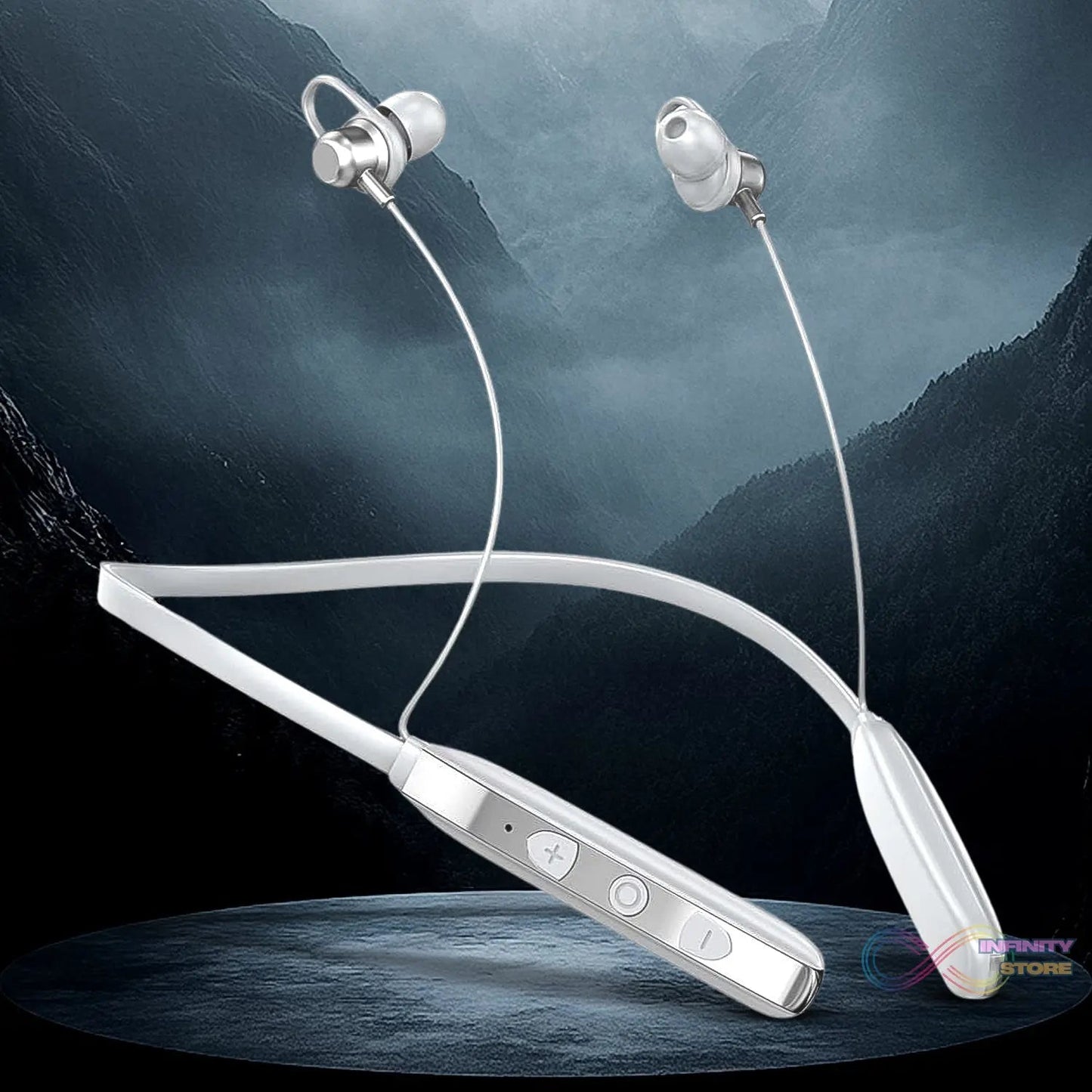 Magnetic ON - OFF Earbuds Neckband Bluetooth (1 Pc / USB Type - C) - infinityexculsivestore.com