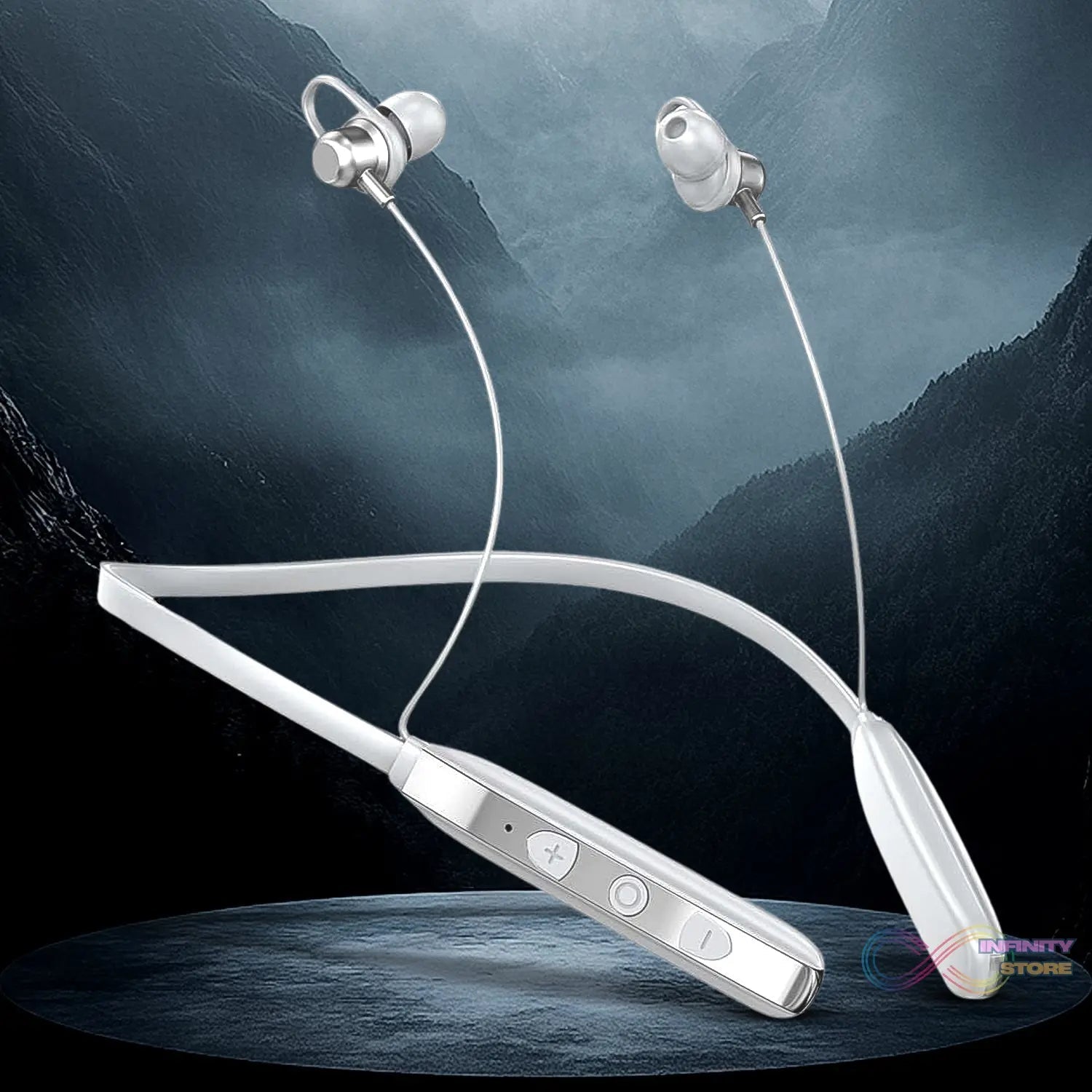 Magnetic ON - OFF Earbuds Neckband Bluetooth (1 Pc / USB Type - C) - infinityexculsivestore.com