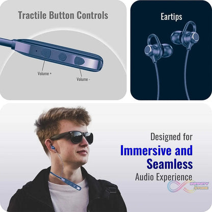 Magnetic ON - OFF Earbuds Neckband Bluetooth (1 Pc / USB Type - C) - infinityexculsivestore.com