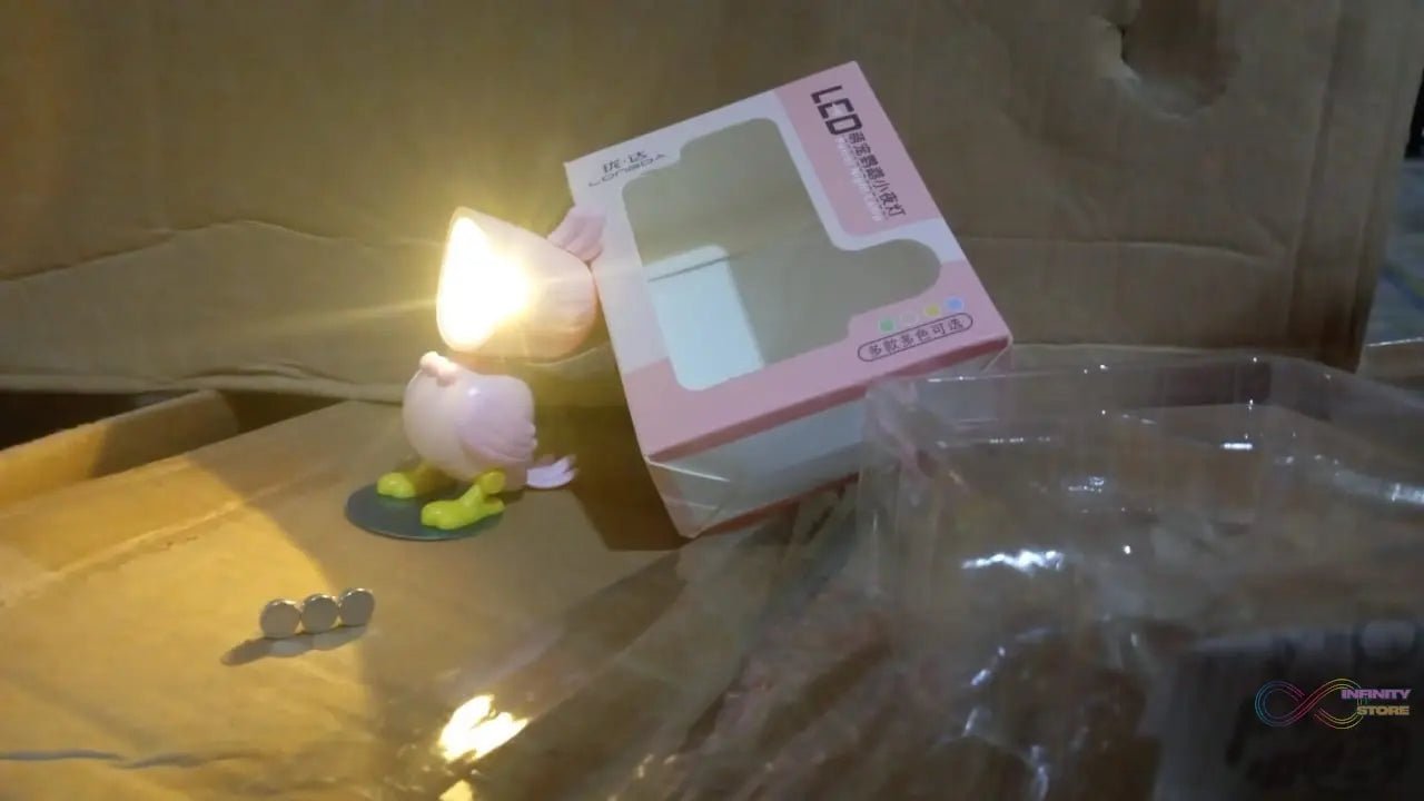 Magnetic Parrot Shape Night lamp (Battery Included / 1 Pc) - infinityexculsivestore.com