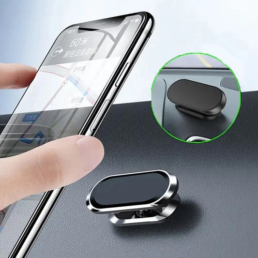 Magnetic Phone Mount/Holder for Car, Super Strong Magnet Universal Car Mount, Dashboard 360° Rotation for Car, Desk, Office, Home & Kitchen for All Smart phones (1 Pc) - infinityexculsivestore.com