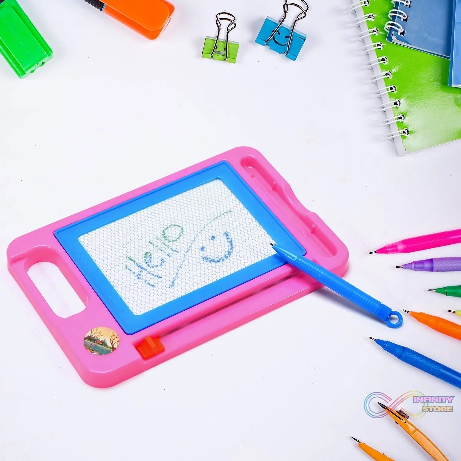 Magnetic Slate & Magnetic Pen Writing Slate Toy - infinityexculsivestore.com
