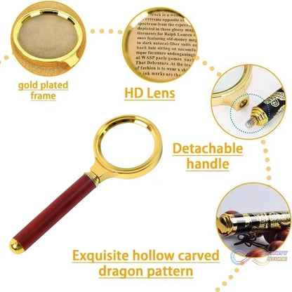 Magnifying Glass Handheld Magnifier (36 MM / 1 Pc) - infinityexculsivestore.com