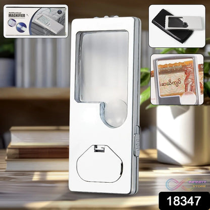 Magnifying Glass with Light, 3X 10X Pocket Magnifier (1 Pc) - infinityexculsivestore.com