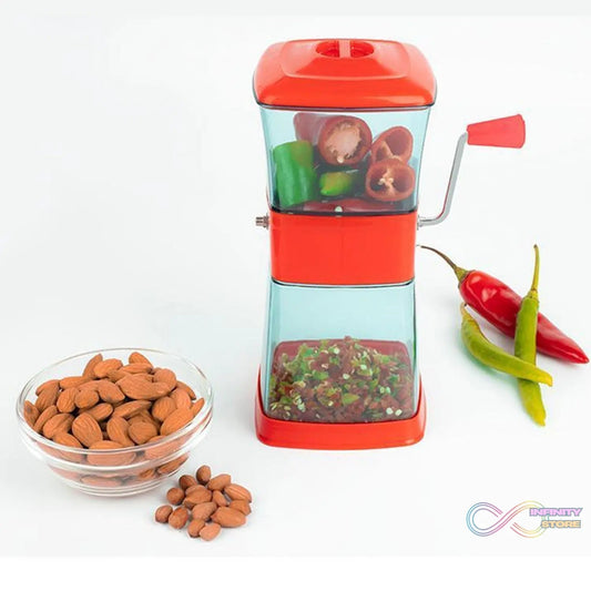 Maitri Stainless Steel Onion, Chilly, Dry Fruit & Vegetable Cutter Chopper - infinityexculsivestore.com