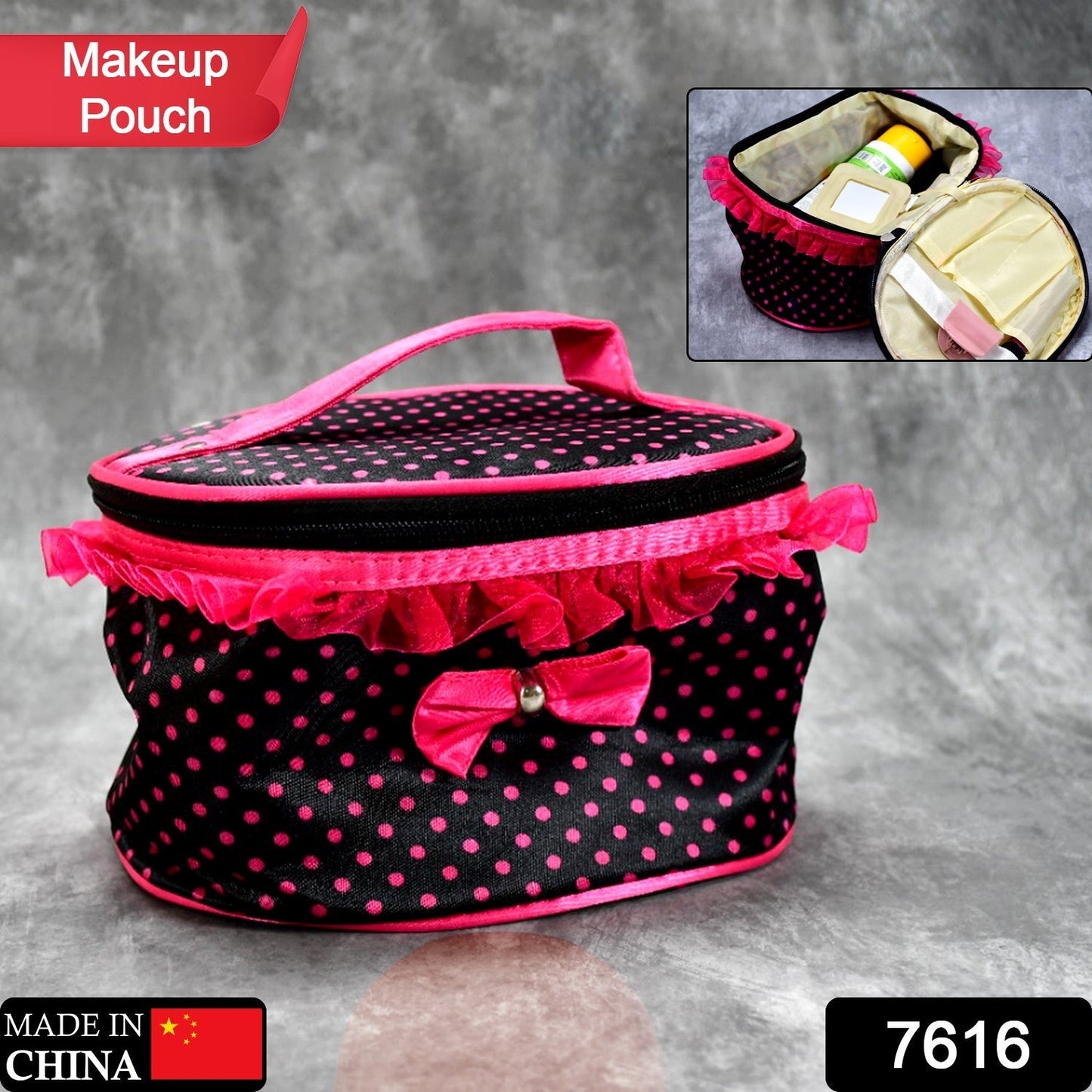 Makeup Pouch Bag Travel Use For Women ( 1 Pcs ) - infinityexculsivestore.com