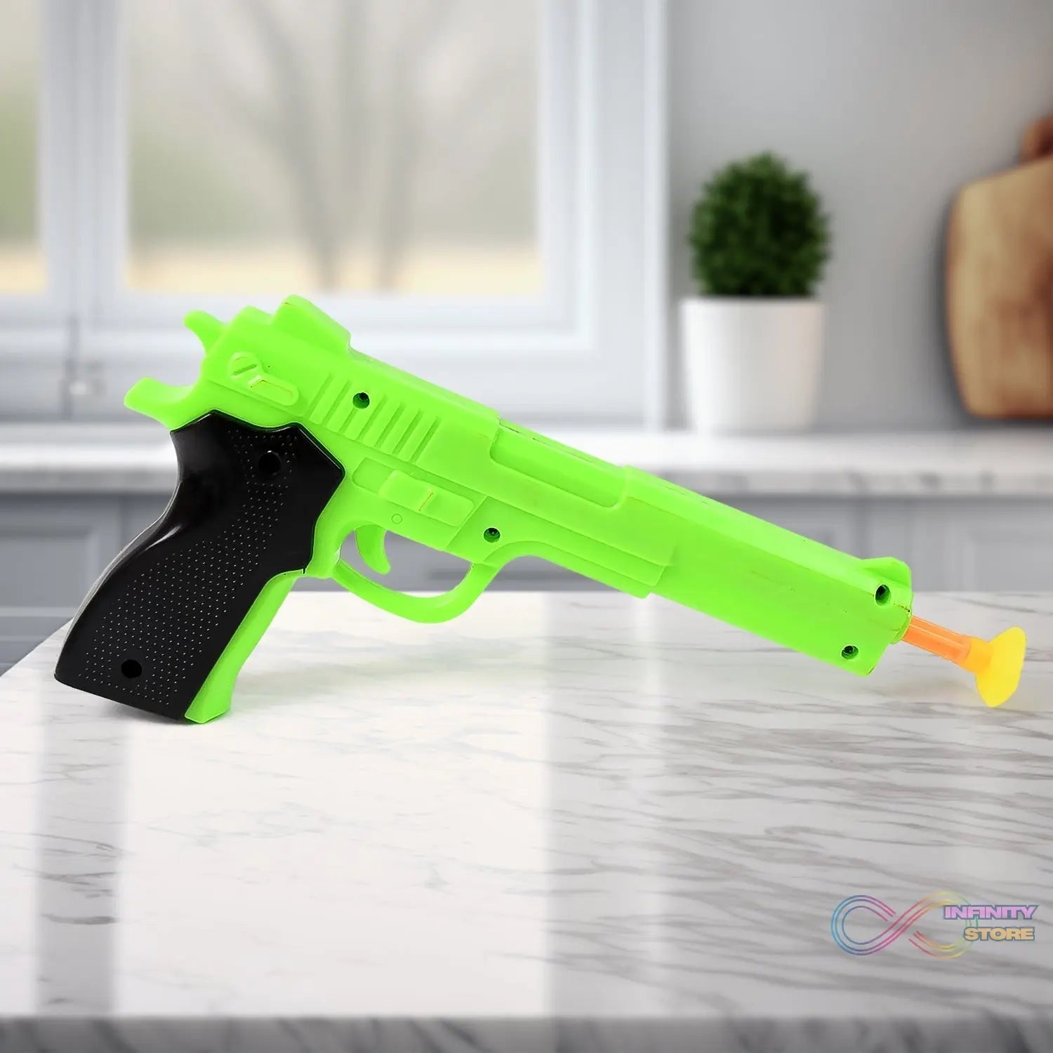 Manual 1 Gun Toys for Kids with 3 Free Soft Suction Dart Bullets / Arrow (1 Set) - infinityexculsivestore.com