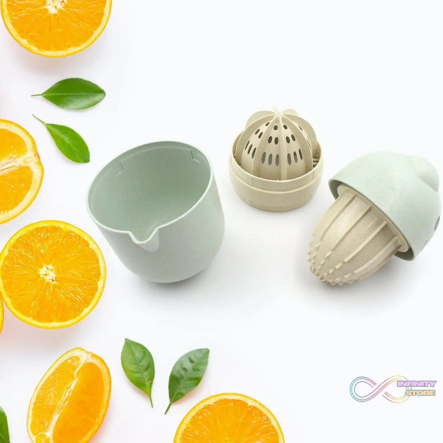 Manual Citrus Juicer (Portable & Food - Grade Plastic, 1 Pc - infinityexculsivestore.com