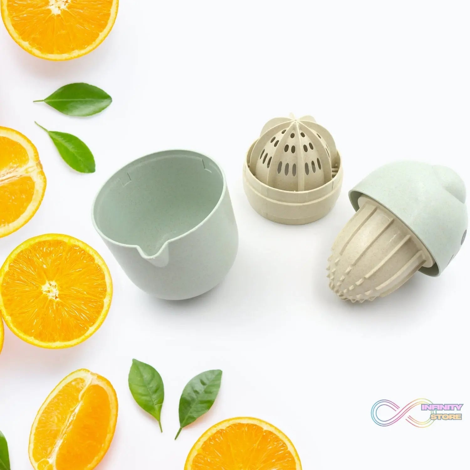 Manual Citrus Juicer (Portable & Food - Grade Plastic, 1 Pc - infinityexculsivestore.com