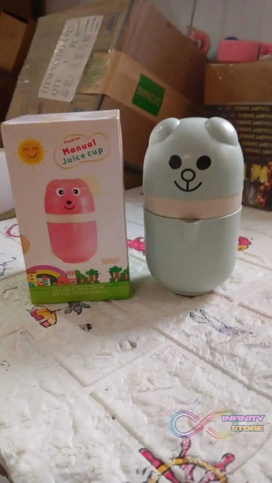 Manual Citrus Juicer (Portable & Food - Grade Plastic, 1 Pc - infinityexculsivestore.com