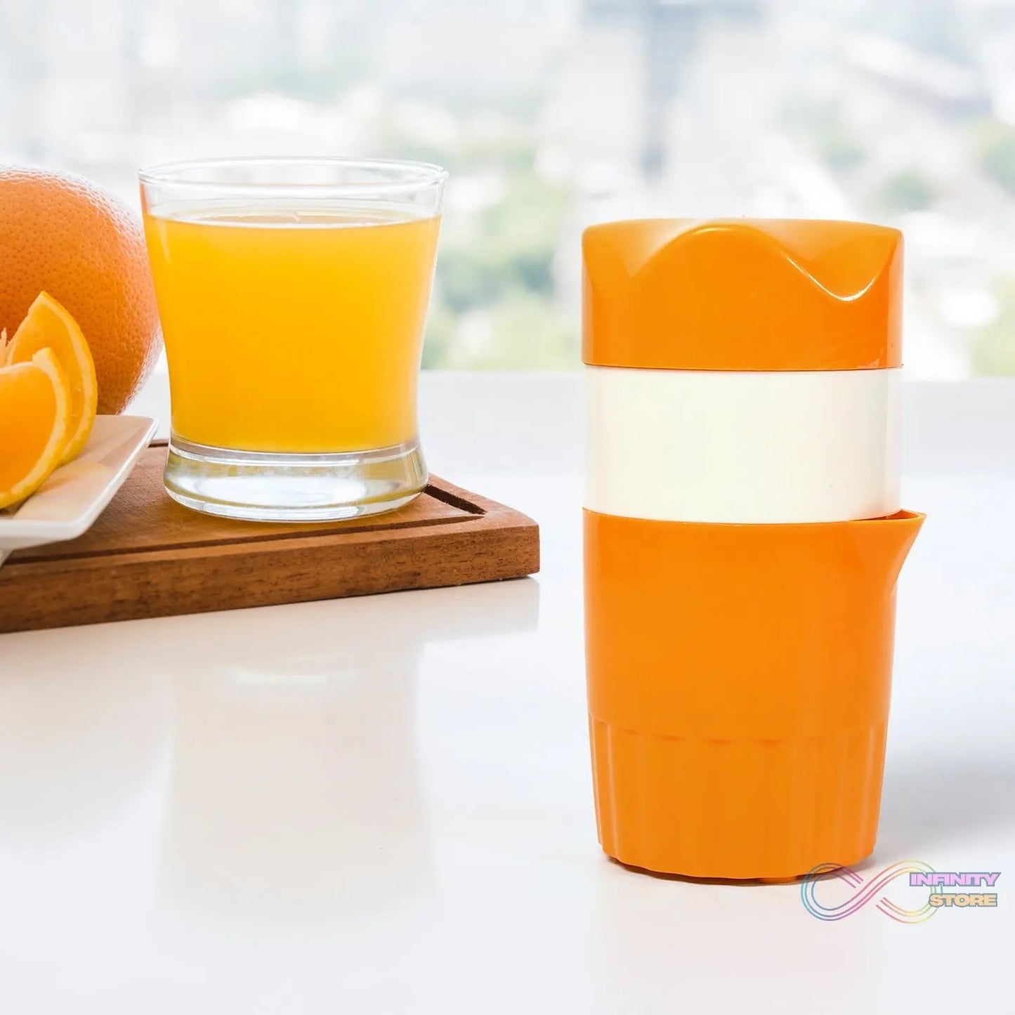 Manual Handheld Citrus Orange Lemon Juicer Fruit Press Squeeze Extractor New - infinityexculsivestore.com