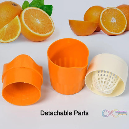 Manual Handheld Citrus Orange Lemon Juicer Fruit Press Squeeze Extractor New - infinityexculsivestore.com