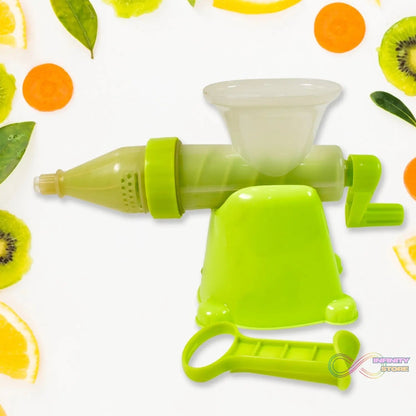 Manual Juicer Modern Plastic Fruit and Vegetable Juicer (1 Pc / Bowl Not Included) - infinityexculsivestore.com