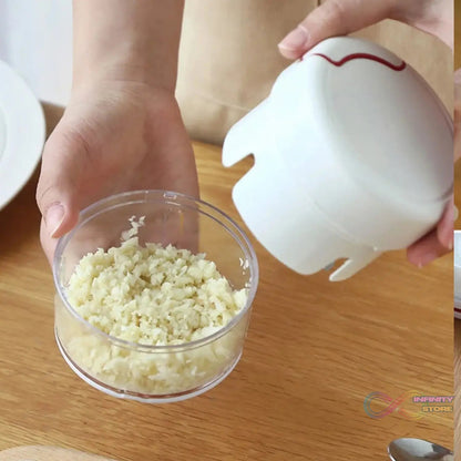 Manual Mini Food Processor Vegetable Chopper Hand Pull String Onion Chopper (1 Pc) - infinityexculsivestore.com