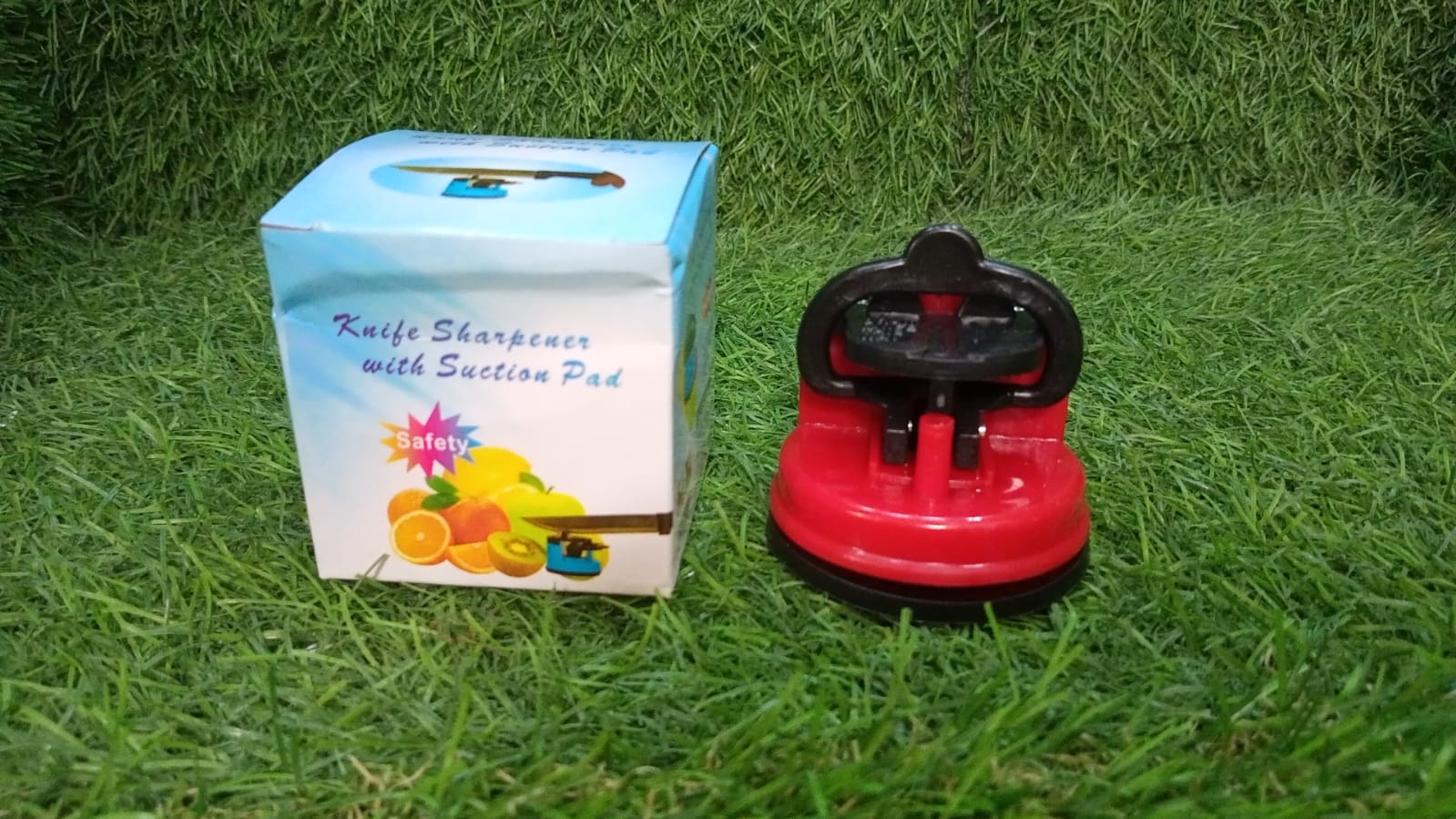 Manual Mini Knife Sharpener for Steel and Ceramic Knives - infinityexculsivestore.com