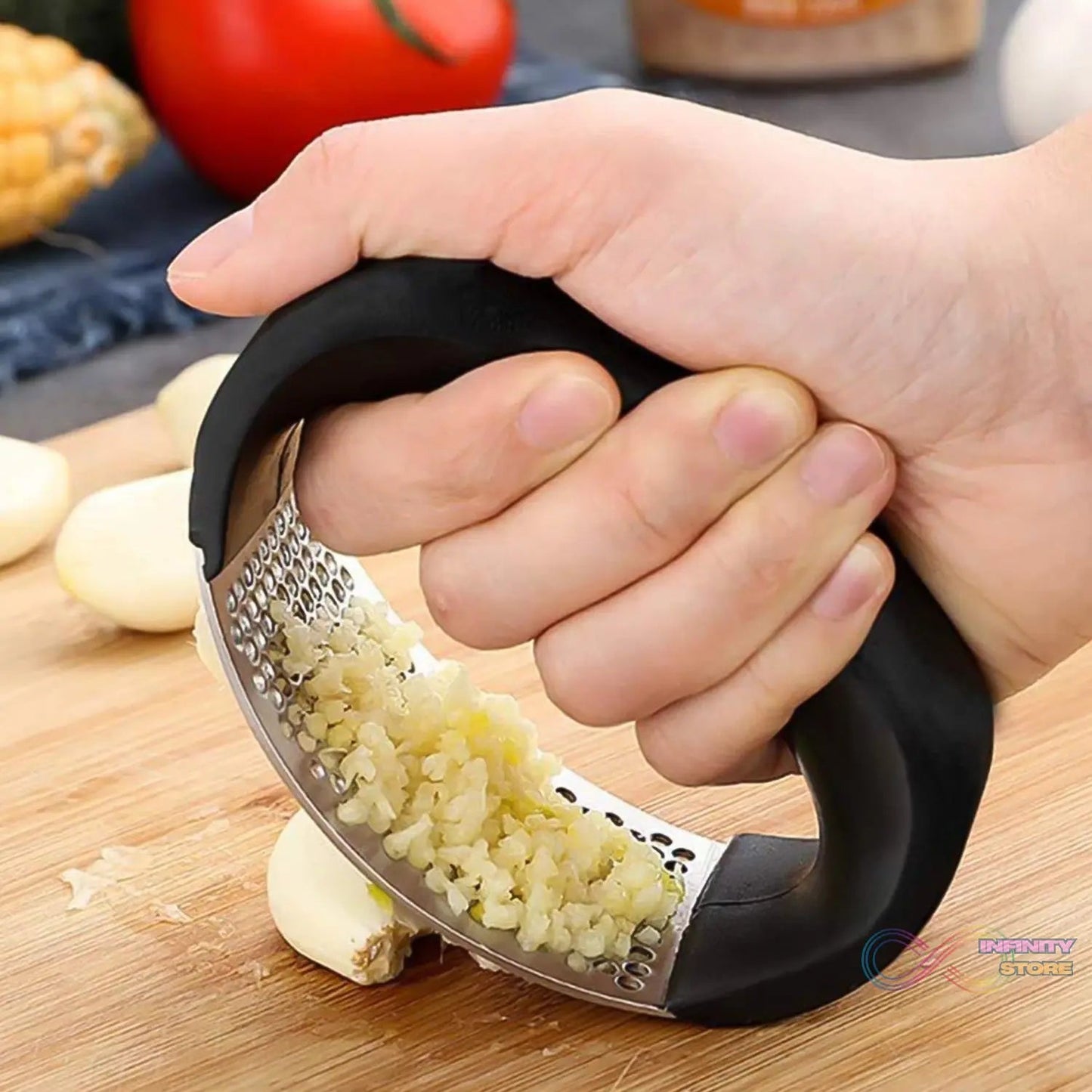 Manual Portable Garlic Crusher (1 Pc) - infinityexculsivestore.com