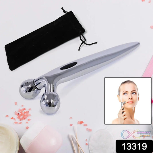 Manual Roller Face Skin Wrinkle Remover Massager (1 Pc) - infinityexculsivestore.com