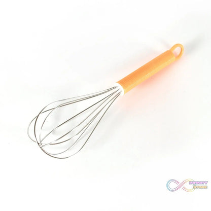 Manual Whisk Mixer Stainless Steel Whisk, Cream Whisk, Flour Mixer, Rotary Egg Mixer, Kitchen Baking Tool (16 Cm) - infinityexculsivestore.com