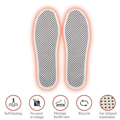 Massage Magnetic Self Heating Insole Shoe, Heating Insole for Women Men - Unisex Warm Insole - Thermal Insoles - Tourmaline Self Heating Shoe Inserts - Warm Shoe Pad (1 Pair) - infinityexculsivestore.com