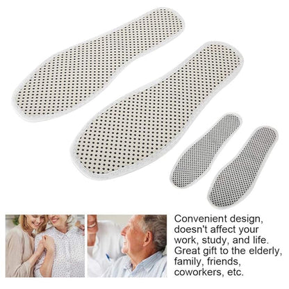 Massage Magnetic Self Heating Insole Shoe, Heating Insole for Women Men - Unisex Warm Insole - Thermal Insoles - Tourmaline Self Heating Shoe Inserts - Warm Shoe Pad (1 Pair) - infinityexculsivestore.com