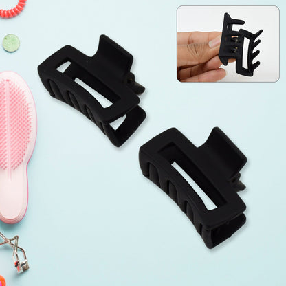 Matt Mini Hair Claw (2 Pc / Mix Colors) - infinityexculsivestore.com