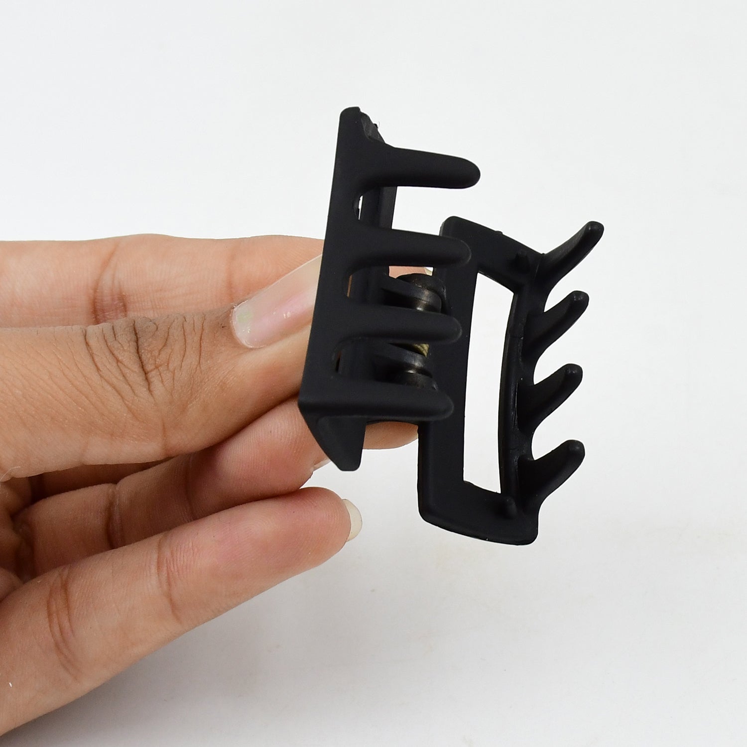 Matt Mini Hair Claw (2 Pc / Mix Colors) - infinityexculsivestore.com