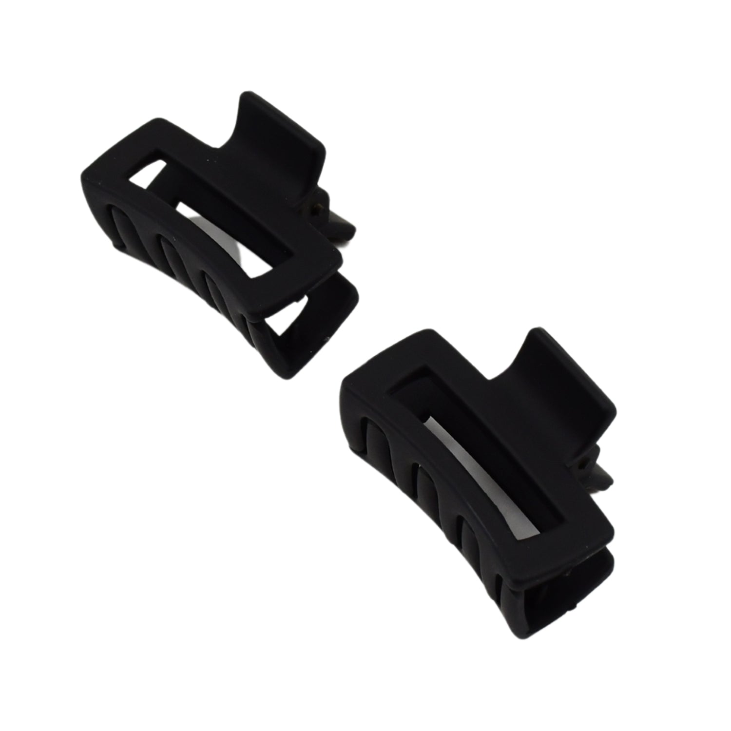 Matt Mini Hair Claw (2 Pc / Mix Colors) - infinityexculsivestore.com