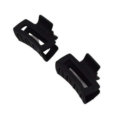 Matt Mini Hair Claw (2 Pc / Mix Colors) - infinityexculsivestore.com