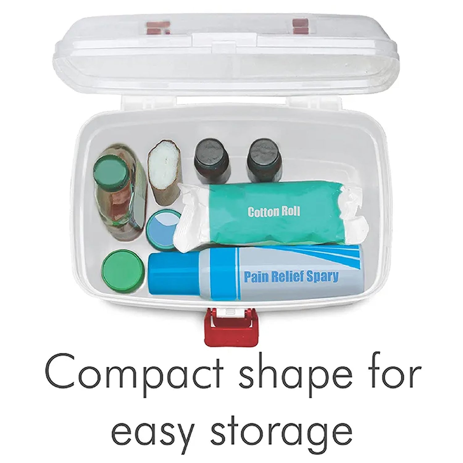 Medical Storage Box with Detachable Tray & Handle - infinityexculsivestore.com