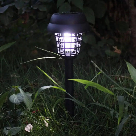 Medium Garden Solar Powered LED Mosquito Trap / Bug Zapper (1 Pc) - infinityexculsivestore.com