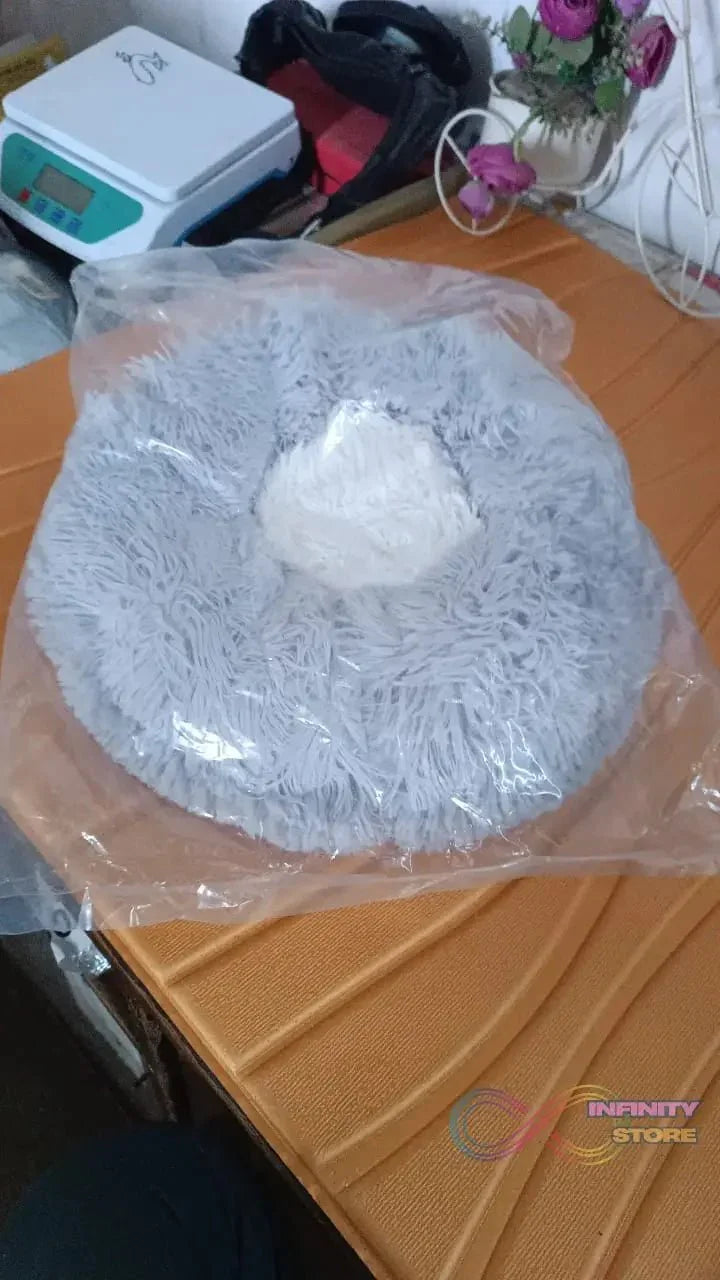 Medium Round Dog Beds for Small, Medium Dogs and Cats (1 Pc) - infinityexculsivestore.com