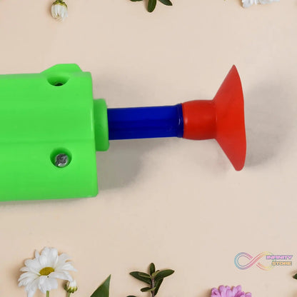 Medium Size Plastic 1 Gun with 5 Soft Suction Dart Bullets (1 Set) - infinityexculsivestore.com