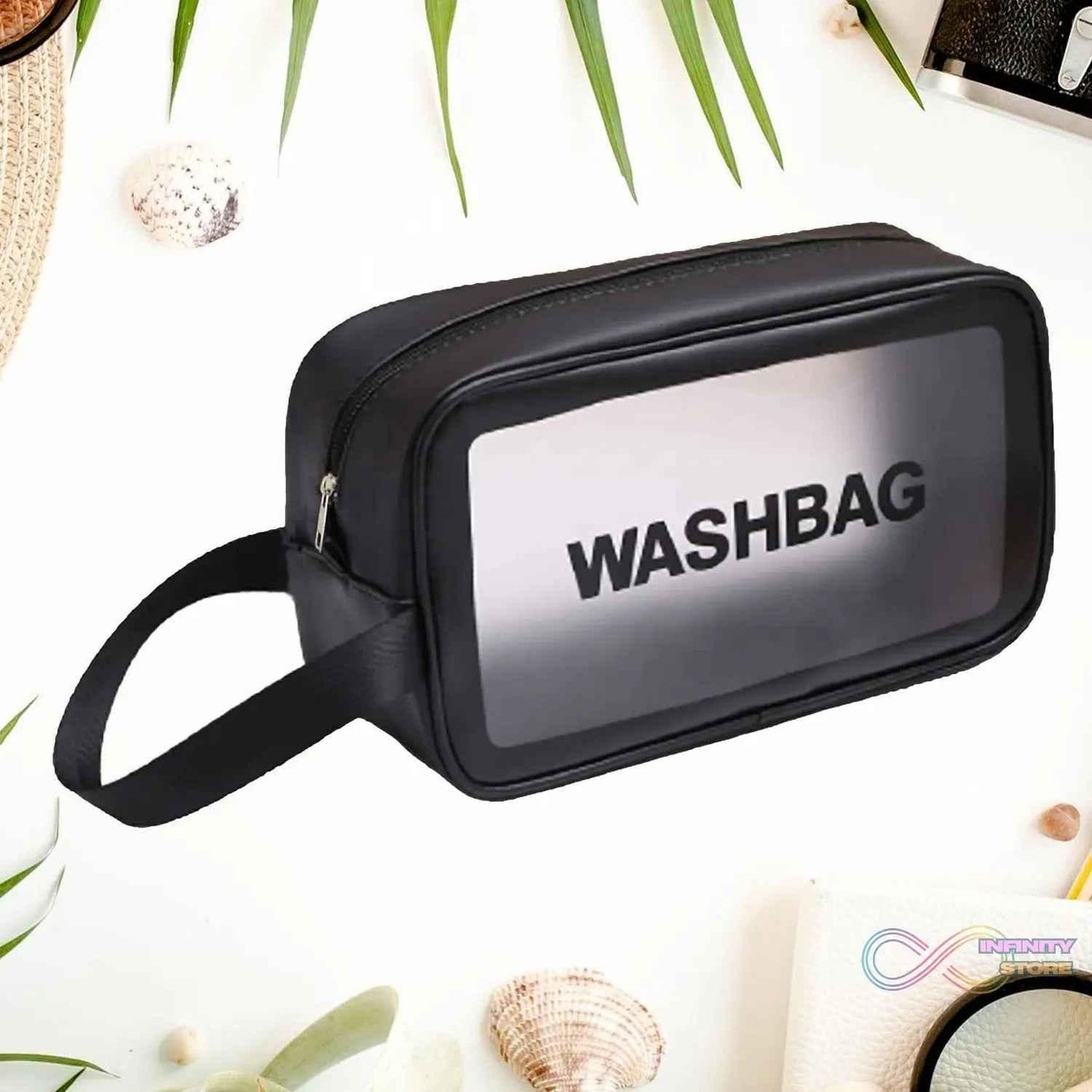 Medium Zippered Cosmetic Pouch, Toiletry Bag for Cosmetics (1 Pc) - infinityexculsivestore.com