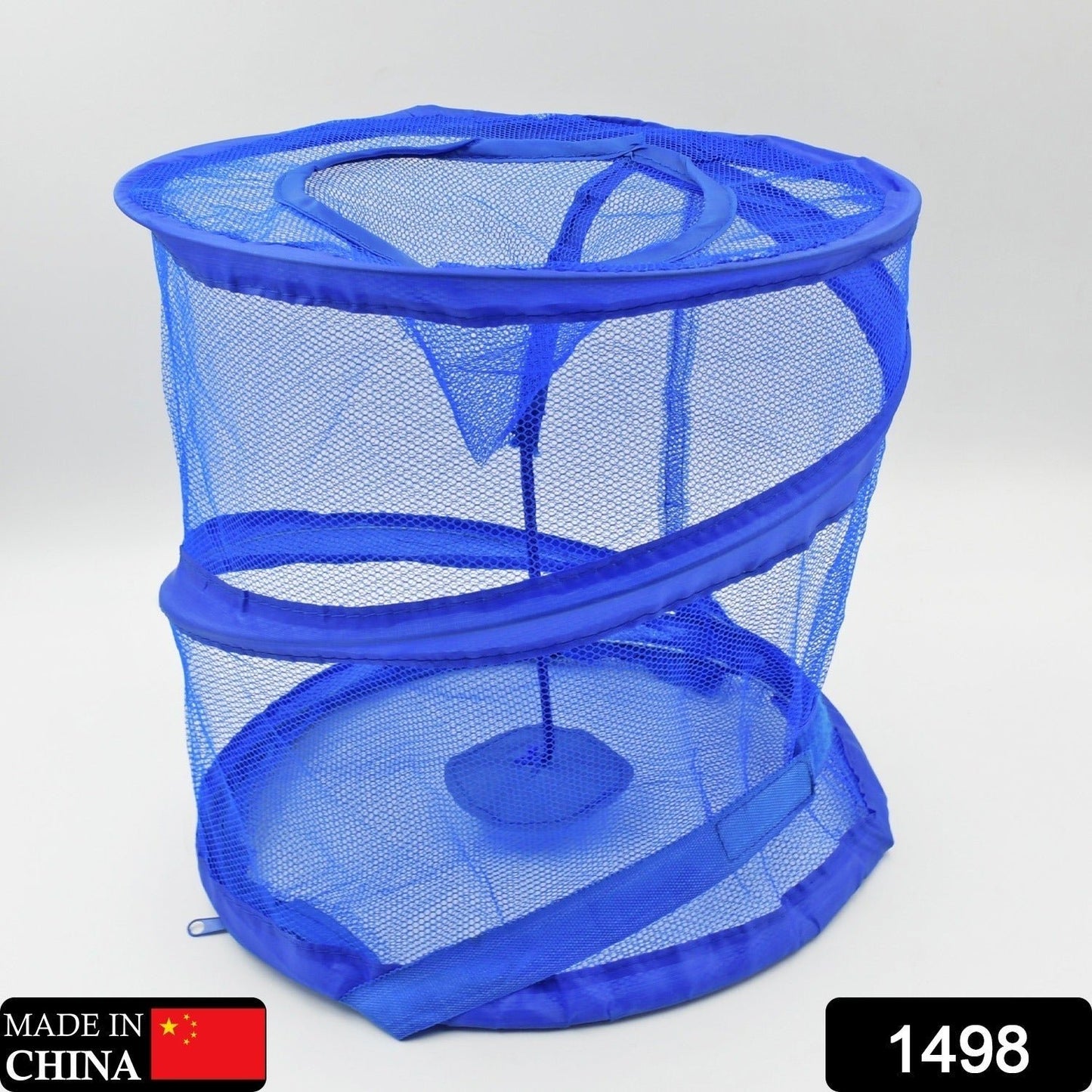 Mesh Popup Laundry Hamper, Foldable Portable Cylindrical Dirty Clothes Basket for Bedroom, Kids Room, College Dormitory and Travel - infinityexculsivestore.com