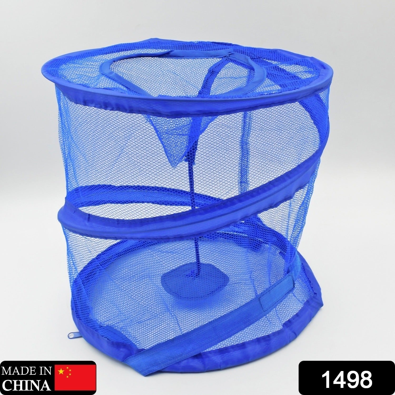 Mesh Popup Laundry Hamper, Foldable Portable Cylindrical Dirty Clothes Basket for Bedroom, Kids Room, College Dormitory and Travel - infinityexculsivestore.com