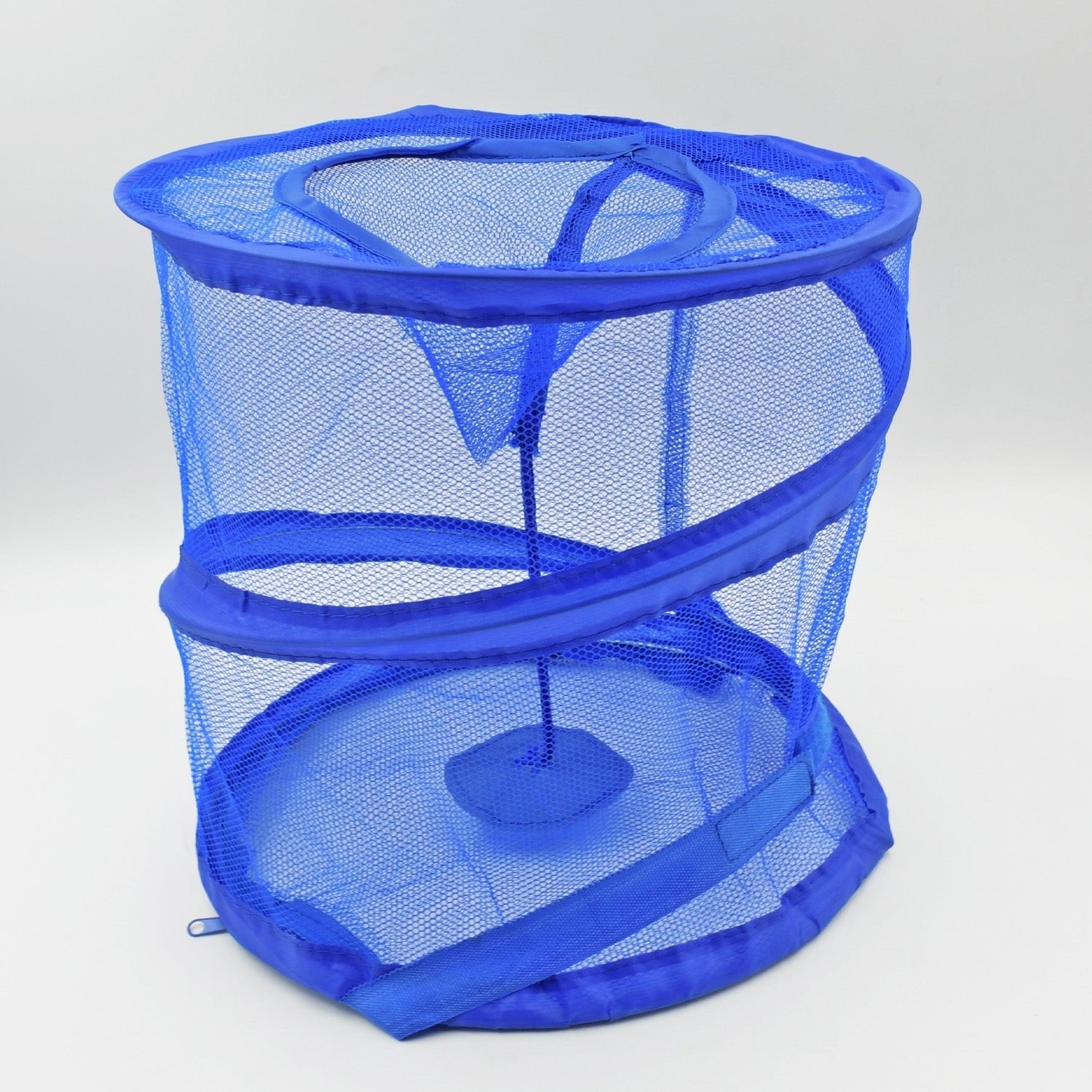 Mesh Popup Laundry Hamper, Foldable Portable Cylindrical Dirty Clothes Basket for Bedroom, Kids Room, College Dormitory and Travel - infinityexculsivestore.com