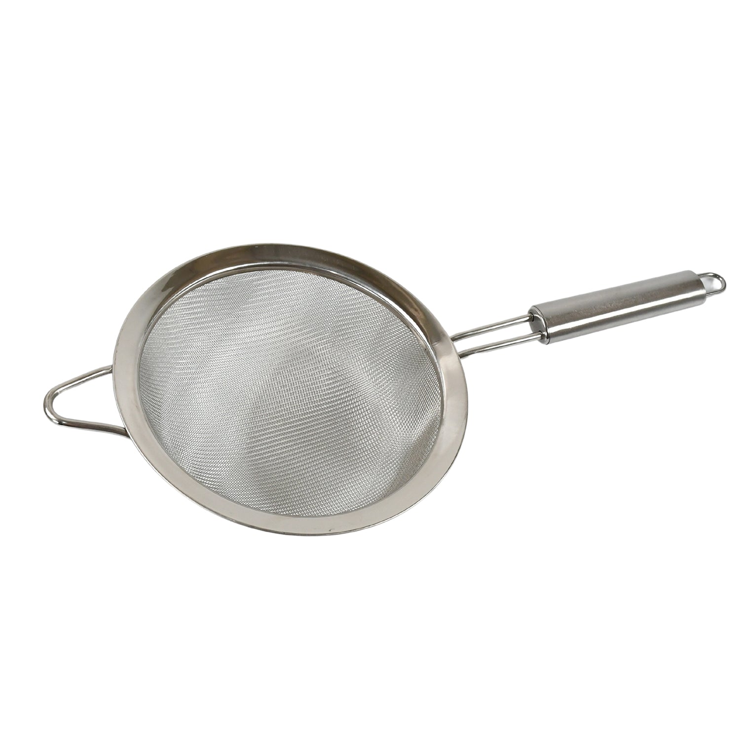 Mesh Sieve Quality Stainless Steel Fine Mesh Strainer with Sturdy Handle and Hook, Ideal for Tea Coffee, Rice, Powder, Fruit Etc Kitchen Food Kitchen Utensil - infinityexculsivestore.com