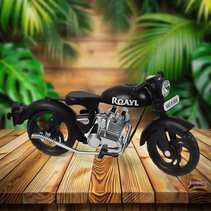 Metal Bullet Bike Toy Model for Kids with Side Stand (1 Pc / Mix Color) - infinityexculsivestore.com