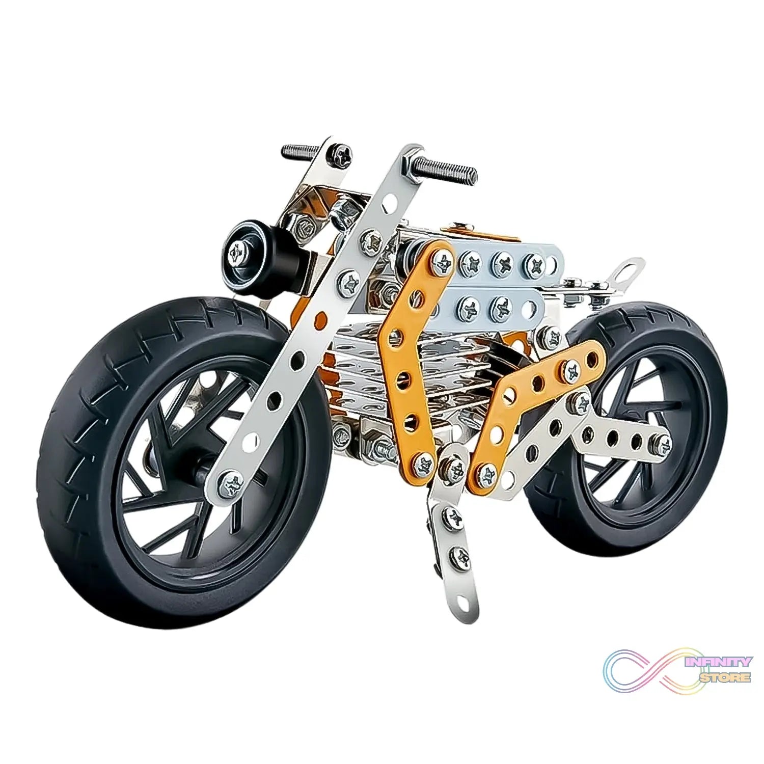 Metal DIY Bike Building Blocks for Kids (bike 162 pc of Bike Tool / 1 Set】 - infinityexculsivestore.com