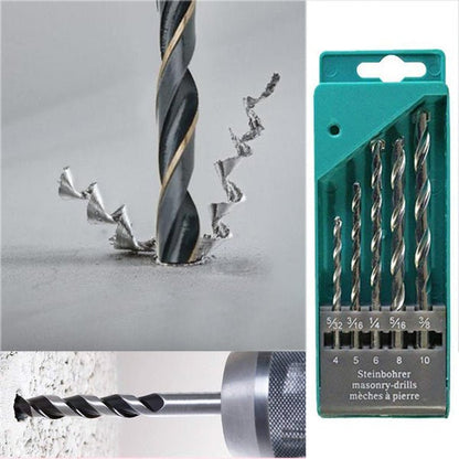 Metal Drill Bit Set (Multicolor, 5 - Piece) - infinityexculsivestore.com