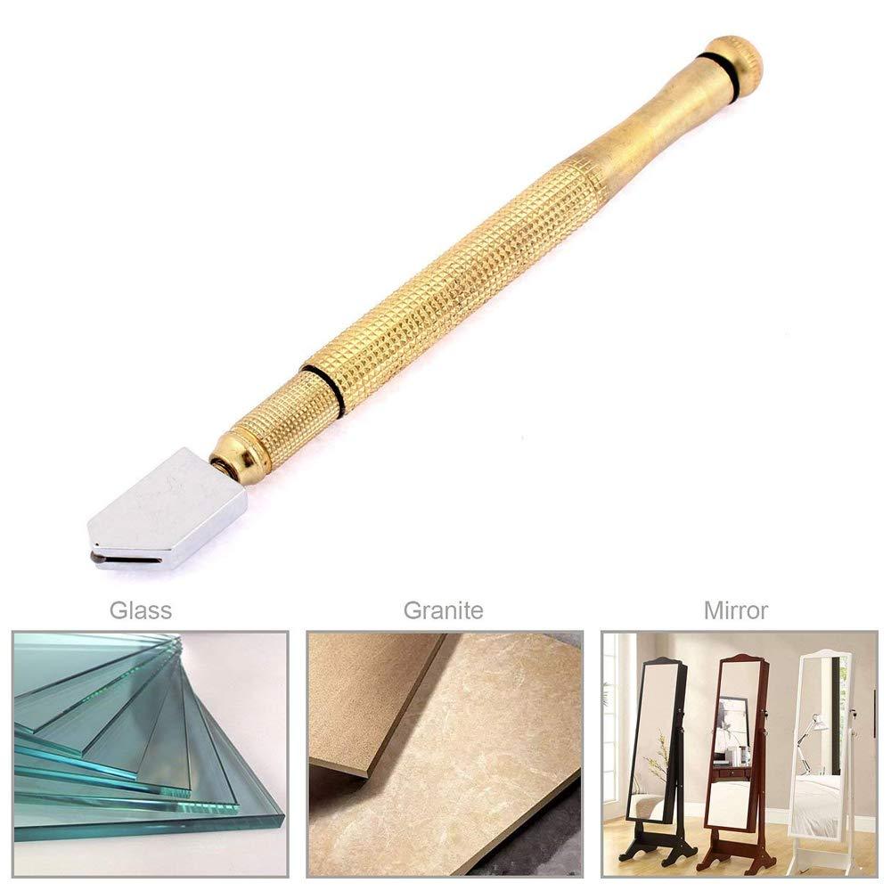 Metal Glass Cutter, Gold - infinityexculsivestore.com