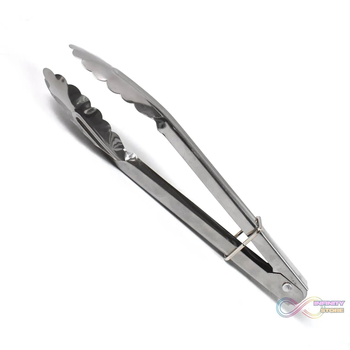 Metal Household Kitchen Salad Dessert Buffet Food Tong Clamp Clip (1 Pc / 17 Cm) - infinityexculsivestore.com