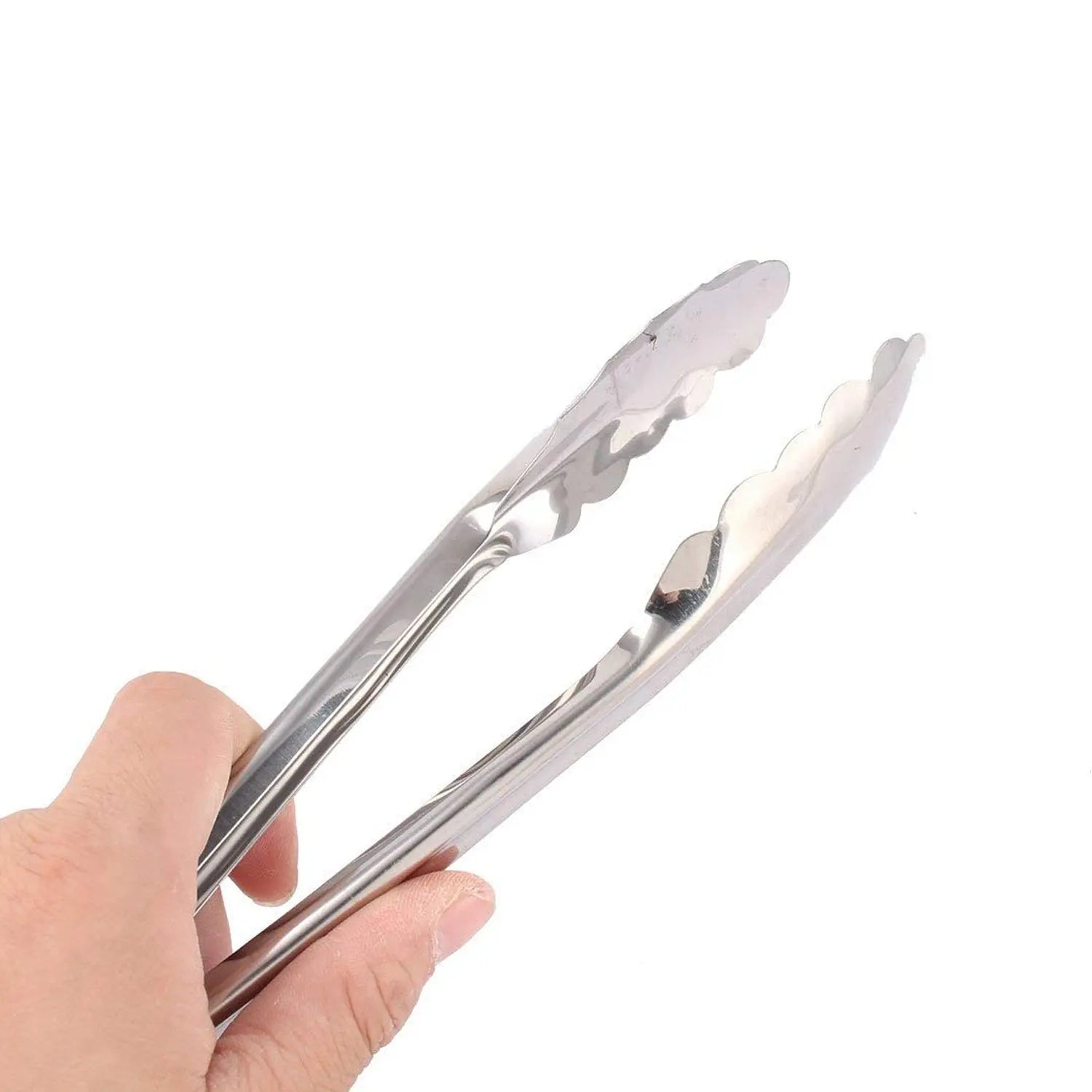 Metal Household Kitchen Salad Dessert Buffet Food Tong Clamp Clip (1 Pc / 17 Cm) - infinityexculsivestore.com
