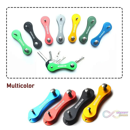 Metal Key Holder Multifunctional Portable Key Accessory (1 Pc / Mix Color) - infinityexculsivestore.com