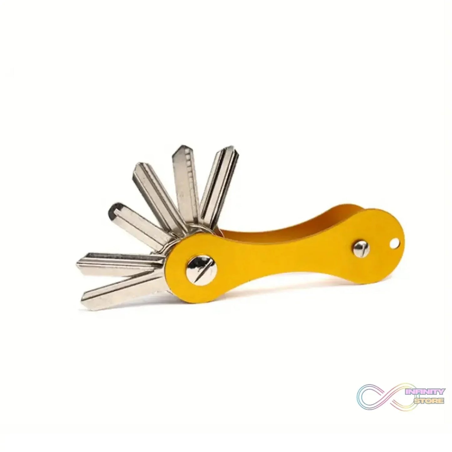 Metal Key Holder Multifunctional Portable Key Accessory (1 Pc / Mix Color) - infinityexculsivestore.com